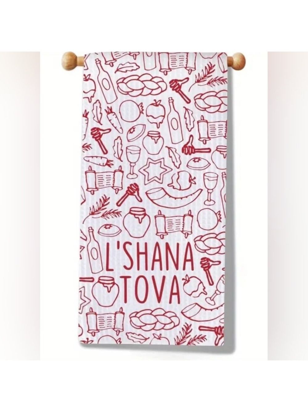 L'Shana Tova Kitchen Towel - Picture 2 of 5